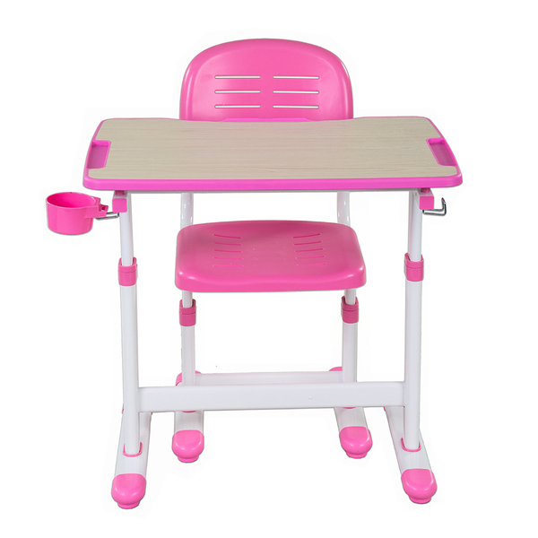 Парта та стілець трасформери для дівчинки FunDesk Piccolino II Pink 212116 фото
