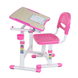 Парта та стілець трасформери для дівчинки FunDesk Piccolino II Pink 212116 фото 4