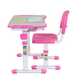 Парта та стілець трасформери для дівчинки FunDesk Piccolino II Pink 212116 фото 5