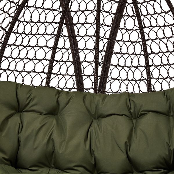 Крісло-кокон подвійне Home Rest Everest коричневий/хакі (23090) 433292421 фото