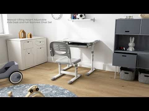 Комплект мебели для ребенка FunDesk Sole Grey 221900 фото