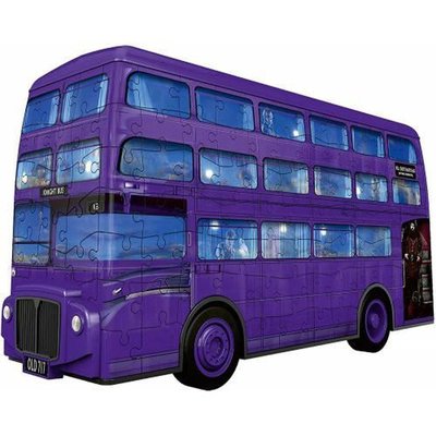 Пазл Ravensburger 3D Гаррі Поттер (синій автобус) для дітей від 8 років - 216 елементів 7654329 фото