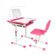 Комплект функціональних меблів Cubby парта та стілець-трансформери Vanda Pink 221959 фото 1