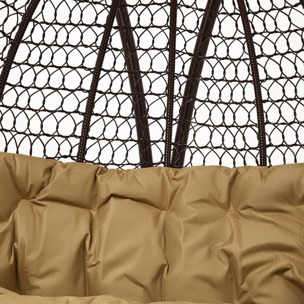 Крісло-кокон подвійне Home Rest Everest коричневий/койот (23090) 433292462 фото
