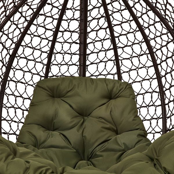 Крісло-кокон Home Rest Everest коричневий/хакі (22990) 433292261 фото