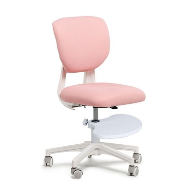 Дитяче крісло Fundesk Buono Pink з підставкою для ніг 875555 фото