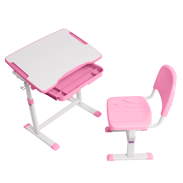 Растущая детская парта Cubby Sorpresa Pink со стульчиком 800240 фото