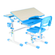 Растущая парта + стульчик для школьника Fundesk Lavoro Blue 1515477 фото 1