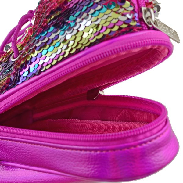 Пенал м'який YES TP-24 ''Sneakers with sequins'' rainbow 532722 фото