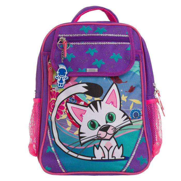 Рюкзак школьный Bagland Отличник 20 л. 170 фиолетовый 502 (0058066)