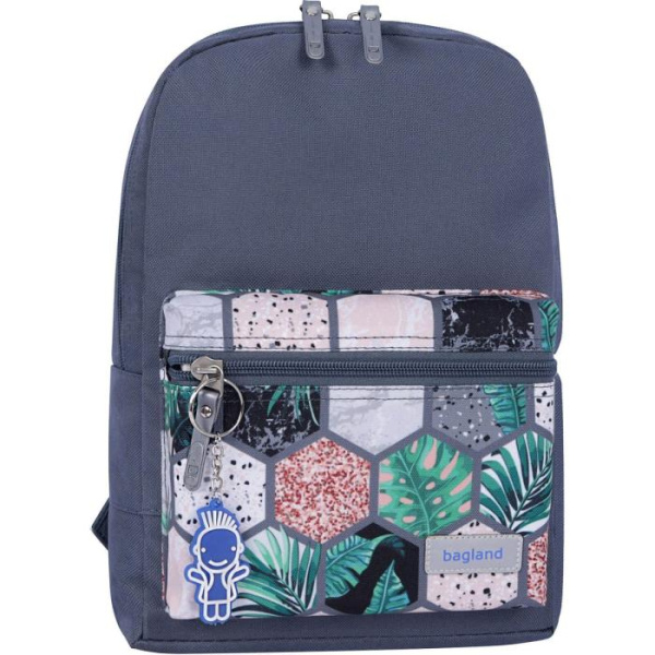 Рюкзак Bagland Молодежный mini 8л. серый 757 (0050866)