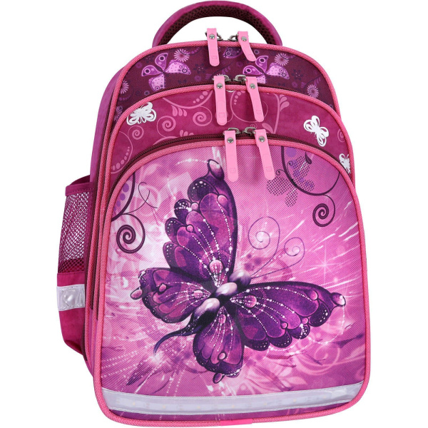 Рюкзак школьный Bagland Mouse 143 малиновый 615 (00513702)