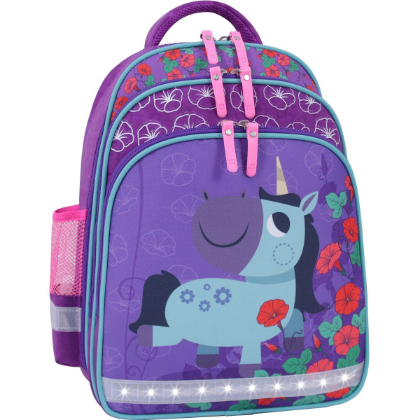 Рюкзак школьный Bagland Mouse 339 фиолетовый 498 (0051370)