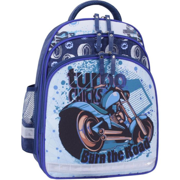 Рюкзак школьный Bagland Mouse 225 синий 551 (0051370)