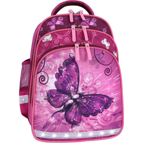 Рюкзак школьный Bagland Mouse 143 малиновый 615 (00513702)