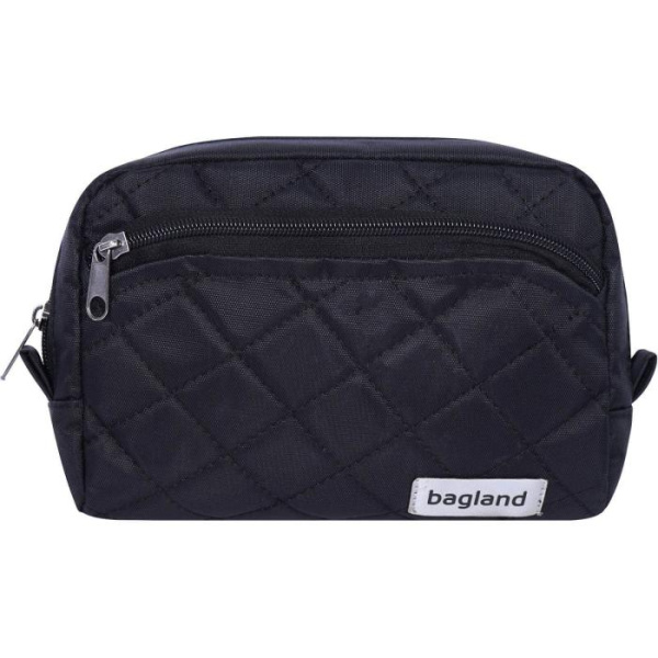 Косметичка Bagland Urban 2 л. черный (0071742)