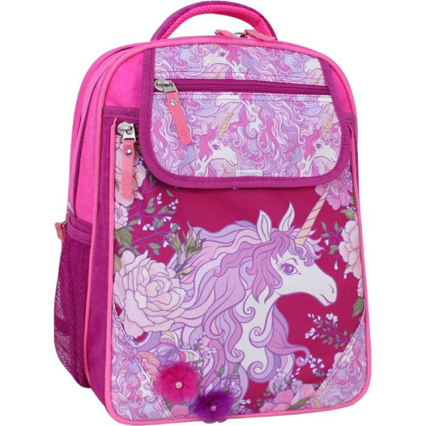 Рюкзак школьный Bagland Отличник 20 л. 143 малина 888 (0058070)