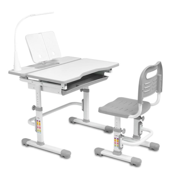 Комплект детской мебели Cubby Botero Grey парта и стул-трансформеры Cubby Botero Grey