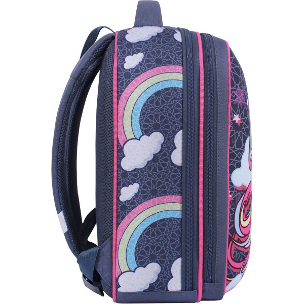 Рюкзак Bagland Turtle 17 л. серый 511 (0013466)