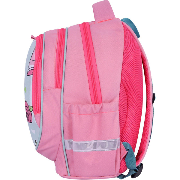 Школьный рюкзак Bagland Butterfly 21 л. розовый 1349 (0056566)