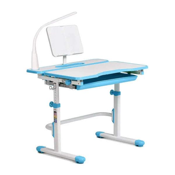 Детский комплект мебели парта Cubby Fressia Blue + кресло Fundesk Ottimo Blue