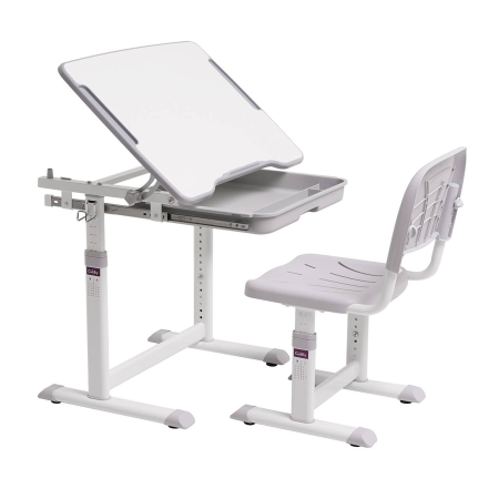 Растущая детская парта Cubby Sorpresa Grey со стульчиком Cubby Sorpresa Grey со стульчиком || Зростаюча дитяча парта Cubby Sorpresa Grey зі стільчиком