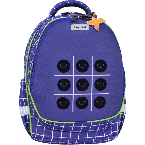 Школьный рюкзак Bagland Butterfly 21 л. сублимация синий 1328 (00565664 Ш)
